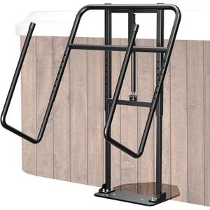 Hot Tub Cover Lift Adjustable U-Arms Spa Cover Lifter Hot Tub Accessories Universal Fit Most Spas Hot Tubs Hydraulic Assist Removal System