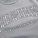 LilyCoco Women's Graphic Sweatshirts Oversized Long Sleeve Sweatshirt Pullover Tops (Gray, L)