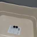 Extra Large Cat Litter Box for Big Cats - High Sides & Low Enter Design, 23.43x16.73x8.46 Inches Spacious Anti-Spill Pet ToiletBeige
