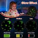 Baby Car Seat Cover, Infant Car Seat Cover Glow in The Dark, Cozy & Warm Carseat Canopy for Girls Boys, Baby Carrier Cover with Zipper Peep Windows for Baby Registry Essentials
