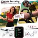 Smart Watches for Women, 1.85" HD Smart Watch for Android/iPhones (Make/Answer Calls), Fitness Tracker Watch with 24/7 Heart Rate Monitor, Sleep/Step Count Tracker, 120+ Sport Modes Pedometer Watch