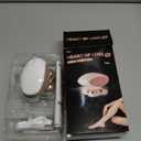 Electric Razors for Women, Facial Hair Removal, Shaver for Women, Wet and Dry Lady Hair Remover for Legs Body Face, Painless Womens Electric Shaver Cordless Women's Grooming with LED Light