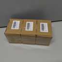 3 x 2 Pack Heavy Duty Stainless Steel Towel Hooks,Wall Mounted Square Robe Hooks,Holder Robe Hooks for Bathroom, Kitchen, Bedroom,Matte Black