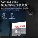 2 Pack Memory Card 8GB with Adapter, High Speed TF Card, UHS-I C10 A1 Memory TF Card for Tablet/Mobile Phone/Camera/Car Audio/Game Console (TF183 White Gray 8GB)