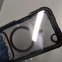 Diaclara Magnetic Designed for iPhone 17 Pro Case 6.3'' [Full Camera Protection] Full Body Bumper,[Compatible with MagSafe] Phone Case w/Built-in Privacy Screen Protector,Black