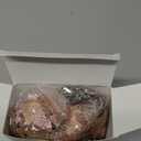 WILLBOND 36 Pieces Christmas Poinsettia Glitter Faux Flowers Christmas Artificial Flowers Tree Ornaments Topper Xmas Decorations(Rose Gold)