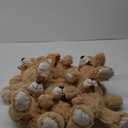 Tezituor Teddy Bears Stuffed Animals Bulk 10 Packs, 14 Inch Small Bears Plush for Baby Shower Cute Stuffed Bears Gift for Kids on Christmas, Birthday, Valentines, Light Brown