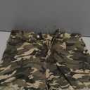 POTILI Womens Jean Shorts High Waisted Denim Short Ripped Frayed Casual Stretchy for Summer camo Shorts Women (8, Jungle Green Camo)