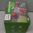 Syntus Vacuum Sealer Bags for Food, 60 Pcs (S+M+L) 8" x 10" and 10" x 13.8" and 11.8" x 13.8" Food Storage Bags for Sous Vide Cooking Microwave Heating, Air Valve Zipper Bags