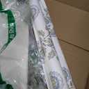 NuWallpaper Flourish Block Print Blue and Green Multi Peel and Stick Wallpaper, Removable Wallpaper, 20.5 in x 18 ft