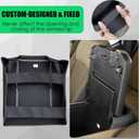 Center Console Cover for 2023 2024 2025 Ford F250 F350 F450 F550 Bucket Seat Console, Scratch-Resistant Armrest Cover for 2023 2024 2025 Ford Super Duty Interior Accessories (Bucket Seat Only)