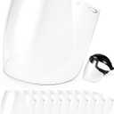 10 Pcs Replacement Face Shields for Grinding and Cutting, Reminder: for Own Brand Safe Face Shields Replacement Only