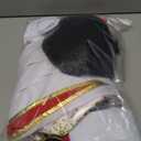 Morph Vegas Rockstar Costume With Wig + Glasses, Adult Men Disco Costume Mens 50s Jumpsuit Halloween Costumes For Men (Large)