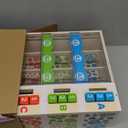 Melissa & Doug Sort-Stock-Select Wooden Vending Machine Toy with Play Food, Mini Vending Machine Toys & Play Money, Preschool Toys for Kids Ages 3+