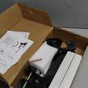 Suptek Single Monitor Mount Adjustable Gas Spring Monitor Arm Desk Mount Stand Fits 17 20 22 23 24 26 27 32 33 inch Monitors,Holds up to 22 lbs,Silver(MD18S)