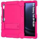 cantis Case for Samsung Galaxy Tab S10 FE/ S9 FE 5G 10.9 Inch/Galaxy Tab S9 11 Inch 2023, Heavy Duty Shockproof Tablet Case Support S Pen, Hot Pink