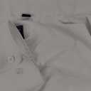Alimens & Gentle Men's Dress Shirt Regular Fit Stretch Stain Shield Long Sleeve Solid Business Wedding Button Down Shirts, XL