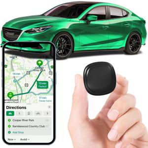GPS Tracker for Vehicles,Magnetic Car GPS Tracking,Full Global Coverage Location GPS Tracker for Kids,Dogs,No Subscription Required/No Monthly Fee/No SIM Card Required