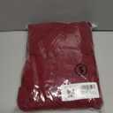 AlvaQ Women Summer Dresses Sleeveless Smocked Midi Dress High Waist Casual Tiered A Line Sundress with Pockets (Red, S)