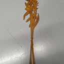 Metal Flowers for Outside,Decorative Garden Stakes,Flower Bed Decor Plant Stakes,Metal Art for Outside,Yard Art Outdoor for Lawn Yard, Walkway and Flower Garden, 3x14 inches