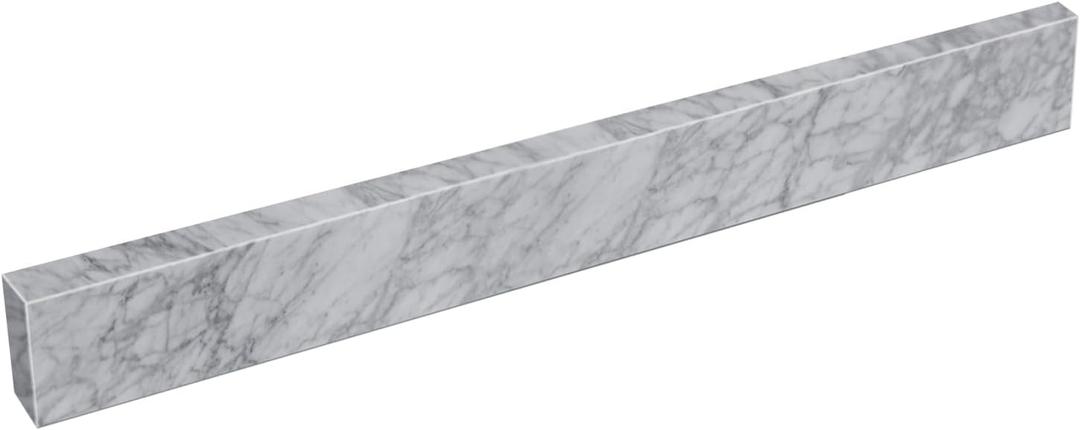 30 Inch Carrara Marble Backsplash for Bathroom Vanity Sink Top