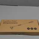 Carefree Fish 4IN1 Aquarium Cleaning Tools Long Handle Adjustable Length 18~24Inch Fish Tank Cleaner Kit Algae Scraper Scrubber Brushes Set