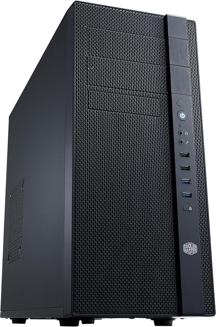 Cooler Master N400 - Mid Tower Computer Case with Fully Meshed Front Panel (NSE-400-KKN2)
