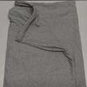 Oubonun 100% Jersey Cotton Body Pillow Cover with Zipper - Luxury Soft Removable Pillow Case - Long Fuzzy - Knitted (Grey, 21"X54")