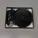 Smart Coffee Warmer, BESTINNKITS Auto On/Off Gravity-Induction Mug Warmer for Office Desk Use, Candle Wax Cup Warmer Heating Plate (Up to 131F/55C) (Black)