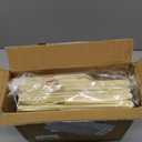 4 Tier Hanging Closet Organizer,Disassemblable Clothes Hanging Shelves,Fabric Closet Organizer System for Space-Saving,Foldable Storage Basket for Bedroom, Rv (1 Pack,Beige)