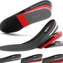 6FT Original Advanced Height Increase Insoles 2.36 Inches (6CM) 3 Layer Air Cushion Comfort Support Discreet Elevation Enhancer Boost Shoe Lifts Taller All Day