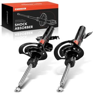 A-Premium Front Pair (2) Strut Assembly Compatible with Jeep KL Series Cherokee 2019 2020 2021 2022, FWD, Driver and Passenger Side, Replace# 68373949AD, 68373953AD