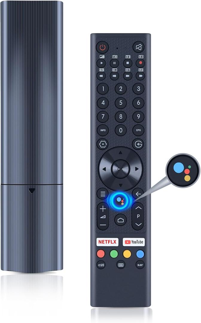 Replacement Voice Command Remote Control support for Changhong/Sansui/Caixun/Dyon/Chiq Smart TV GCBLTVC0GBBT-C3 GCBLTVC0GBBT-C4 GCBLTVC0GBBT-C4 GCBLTVC0GBBT-C5 ES43S1UA ES43S1A ES50S1A ES55S1A EC43S1A