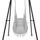 Amazon.com : Taleco Gear Swing Stand, Max Load 330lbs, Heavy Duty ,Outdoor or Indoor Hanging Hammock Chair Stand only,Hammock Chair not Include(Black) : Patio, Lawn & Garden