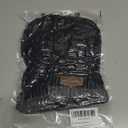 2-Pieces Hat and Scarf Set Winter Beanie Black