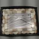 Handicrafts Home 4 by 6 Brown Picture Frame, Handmade Scallop pattern Bone inlay Photo Frame for Wall & Tabletop, Boho Farmhouse Vintage Home Decor, Gallery Wall & Desk Decor, Family Picture Frame