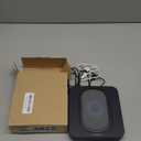 Vaydeer Enlarged Turntable Mouse Mover, Max 3 Mouse Jiggler with Adjustable Intervals User-Friendly Buttons and LED Display Mouse Shaker Wiggler to Keep Your PC Awake (Coil)