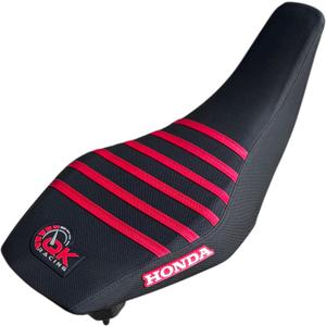 Seat Cover - Compatible Fit 2008-2018 TRX400EX 400X TRX 400EX 400 X TRX 400 EX Quad (Red/Black)