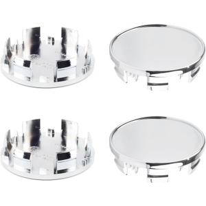 4Pcs Wheel Center Caps for Nissan Titan/Armada 2004-2019 Wheel Rim Outer 85mm(3.34in) Inner 78mm(3.07in) Chrome Hub Caps, 40342-7S500#40342-1LA2A #40342-3ZD3A #40342-5ZM1A
