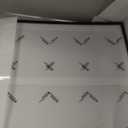 11x22 Frame for Two Newspapers Double Newspaper Frame Black Double Photo Mat UV Resistant Picture Mat with Hanging Hardware for Newspaper Display Wall Art Decor(White)