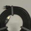 Vabogu Cat 8 Ethernet Cable, Heavy Duty High Speed Internet Network Cable, Multiple Size Options, 26AWG, 2000MHz 40Gbps with Gold Plated RJ45 Connectors, Shielded for Indoor & Outdoor Use, 10FT