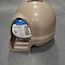 Petmate Booda Clean Step Cat Litter Box Dome (Made in the USA with 95% Recycled Materials)- Titanium, Made in USA