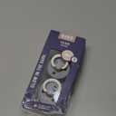 Bibs Colour Pacifier 2-Pack | BPA Free Soother, Round Nipple. Natural Rubber Latex (Cloud Night)