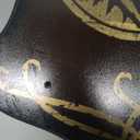 Sword Plaque Wall Mount Vertical Display Holder Adjustable Stand for Bow Medieval Dagger Axe (1pcs Large Brown)