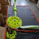3 Wheel Scooter for Kids Ages 6-12,Kids Scooter with Light Up Wheels, Sturdy Deck Design, and 4 Height Adjustable Suitable for Kid Ages 3-12