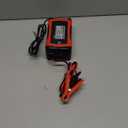 16 Amp Battery Charger, Car Battery Charger 6V 12V 24V Lithium,Lifepo4,Lead-Acid(AGM/Gel/SLA..),Battery Maintainer, Trickle Charger, and Battery Desulfator for Car,Boat,Motorcycle