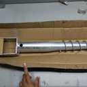 Ashman Ground Screw (1 Pack), No Dig, U-Model Screw in Post Stake - 27" Inch Long, Fits Standard 4x4 (3.5" X 3.5" Inch) Great for Mailbox Posts.