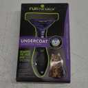 FURminator deShedding Tool For Medium/Large Cats, Long Hair, Removes Loose Hair From Shedding