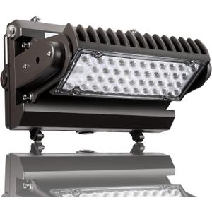 Rotatable LED Wall Pack Light with Dusk to Dawn Photocell, 80W 11200LM 400-600W HPS/HID Equiv., 5000K Daylight ETL Commercial Outdoor Security Lighting for Warehouse, Entrance, Parking, Garage