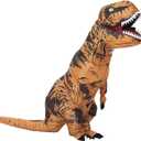 Inflatable Dinosaur Costume for Kids/Teens,Halloween Costumes T Rex Blow Up Costumes for Boys Girls,Cosplay Party